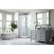 James Martin Vanities Brittany 48in Single Vanity, Urban Gray w/ 3 CM Carrara Marble Top 650-V48-UGR-3CAR - alternate 4